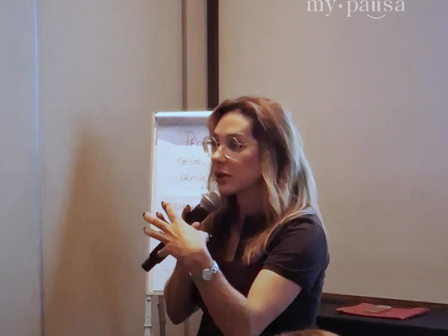 Palestra no My Pausa Summit