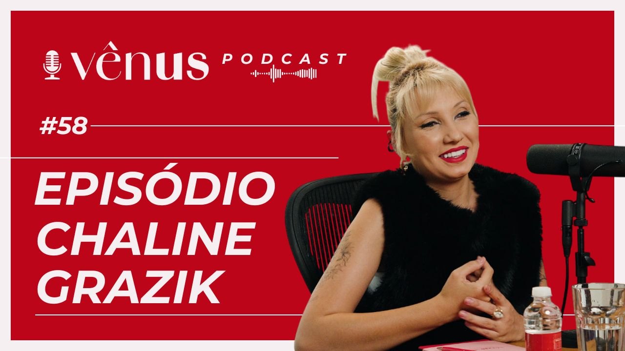 Capa de episódio do Vênus Podcast