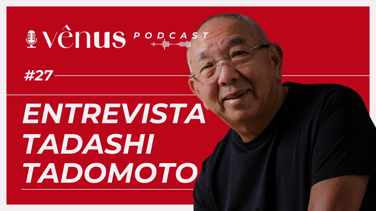 Capa de episódio do Vênus Podcast