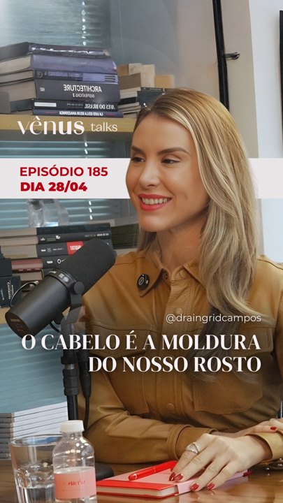 Capa de episódio do Vênus Podcast
