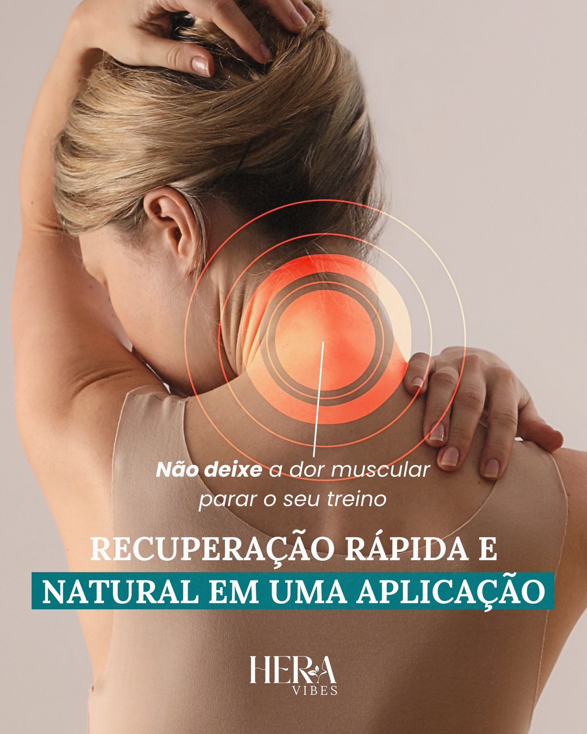 Composição visual sobre recuperação muscular depois do treino